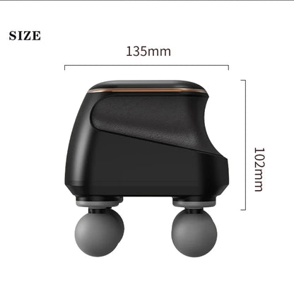 FasciaPro 4-Head Deep Tissue Massage Gun