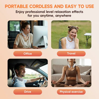 KiraZen 4D Smart Heating Neck Massager