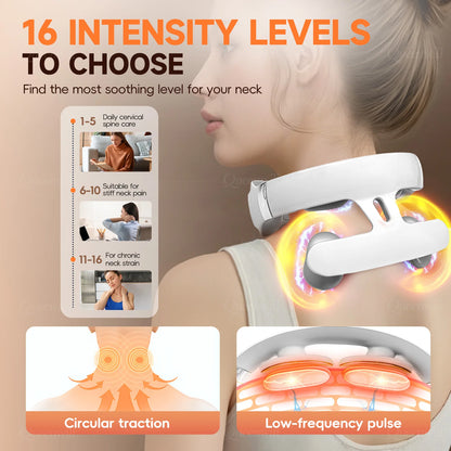 KiraZen 4D Smart Heating Neck Massager