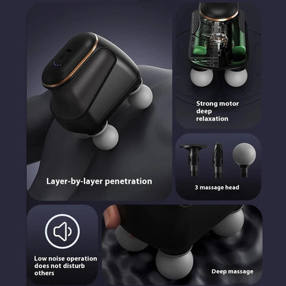 FasciaPro 4-Head Deep Tissue Massage Gun