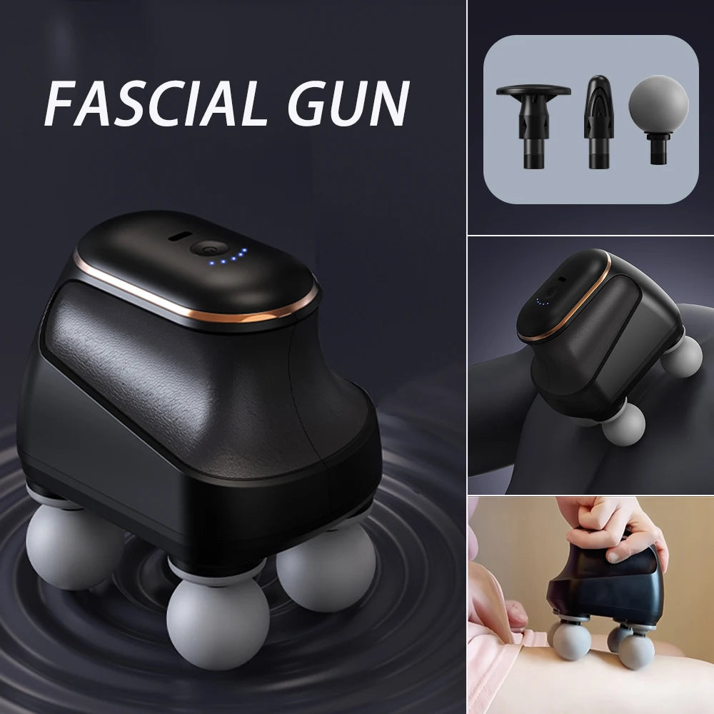 FasciaPro 4-Head Deep Tissue Massage Gun